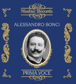 the album cover for Alessandro Bonci - Prima Voce