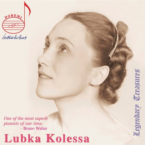 the album cover for Lubka Kolessa - Lubka Kolessa Legacy