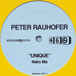 Peter Rauhofer : Unique (12", S/Sided, Promo)
