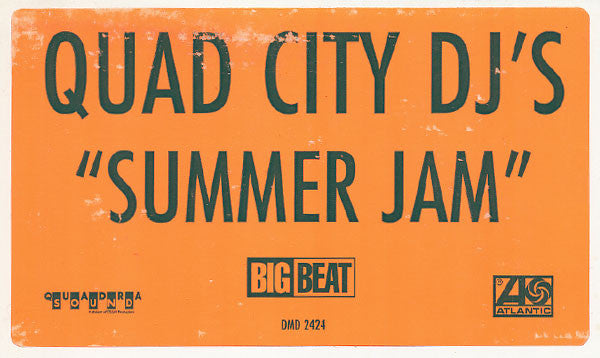 Quad City DJ's : Summer Jam (12", Promo)
