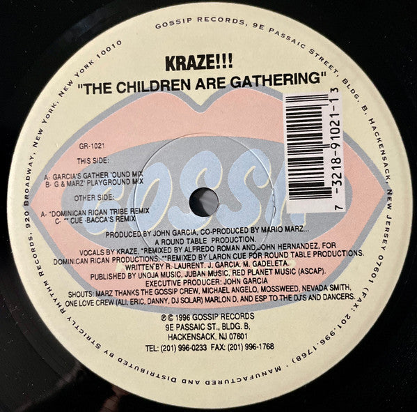 Kraze : The Children Are Gathering (12")