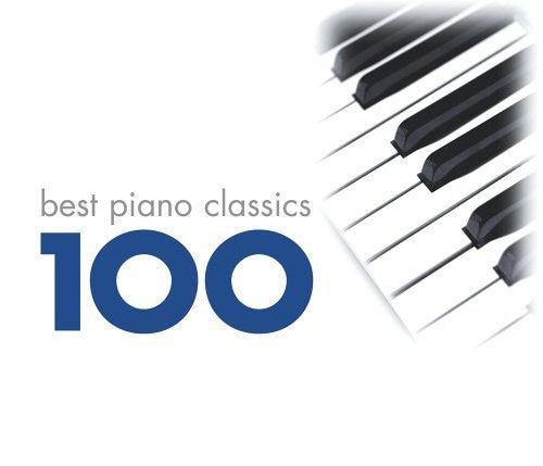 the album cover for 100 Best Piano Classics / Various - Best Piano Classics 100 / Various