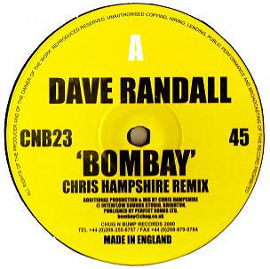 Dave Randall : Bombay (12")