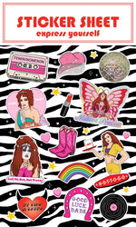 Chappell Roan - Pink Pony Club Sticker Sheet