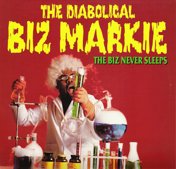 The Diabolical Biz Markie* : The Biz Never Sleeps (LP, Album)