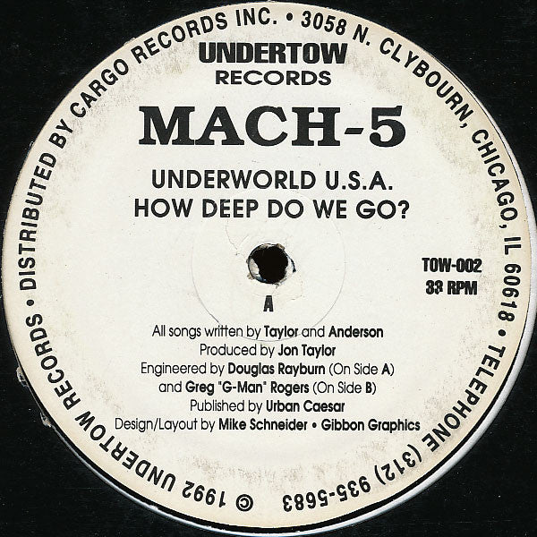 Mach-5 : Underworld U.S.A. (12")