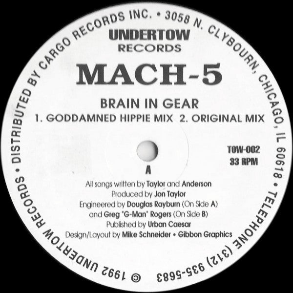 Mach-5 : Underworld U.S.A. (12")