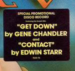 Gene Chandler / Edwin Starr : Get Down / Contact (12", Promo)