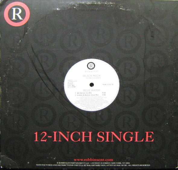 Black Rock Featuring Debra Andrew : Blue Water (12", Promo)