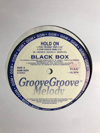 Black Box : Hold On (12")
