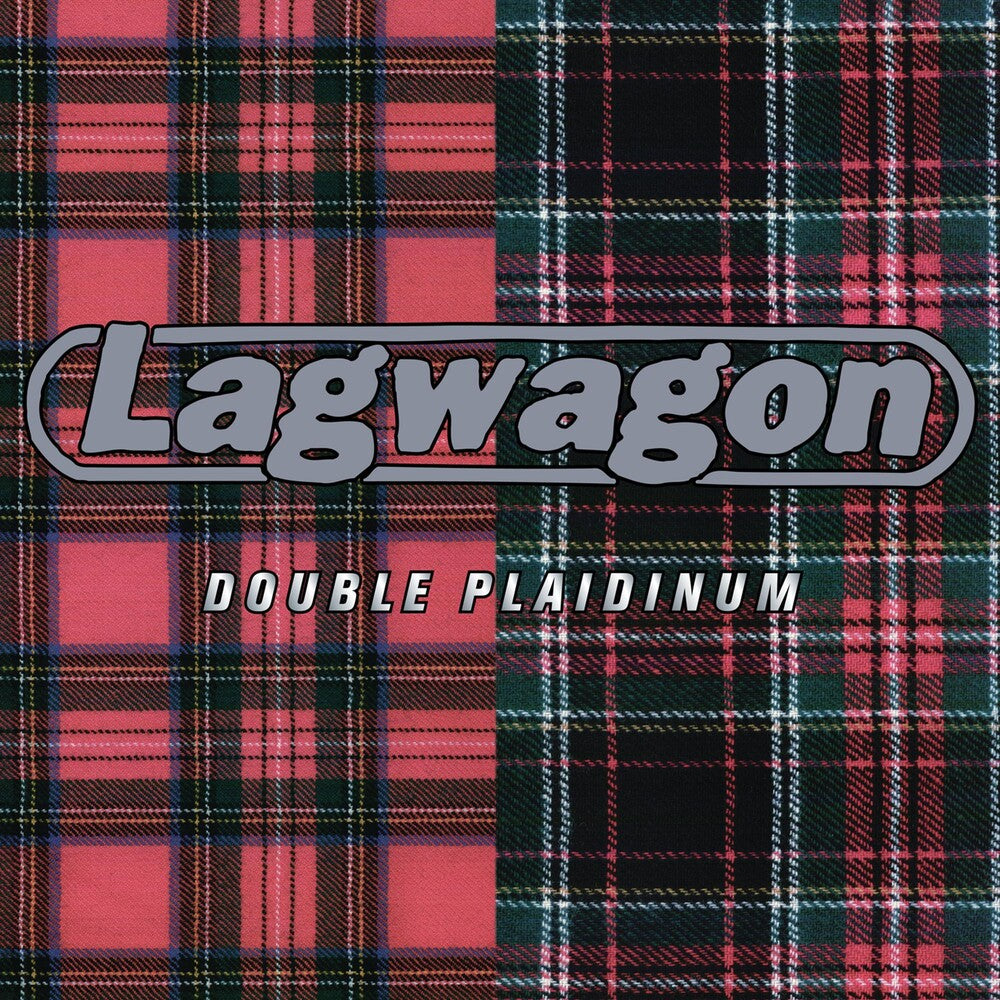 the album cover for Lagwagon - Double Plaidinum