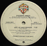 Freddie James : Get Up And Boogie (12", Promo)