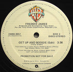 Freddie James : Get Up And Boogie (12", Promo)