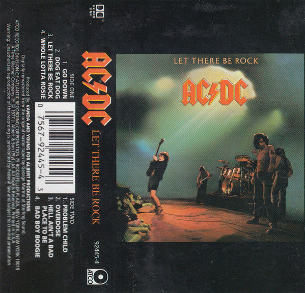 AC/DC : Let There Be Rock (Cass, Album, RE, RM, SR)