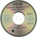 Depeche Mode : Never Let Me Down Again (Remix Versions) (CD, Single, Promo)