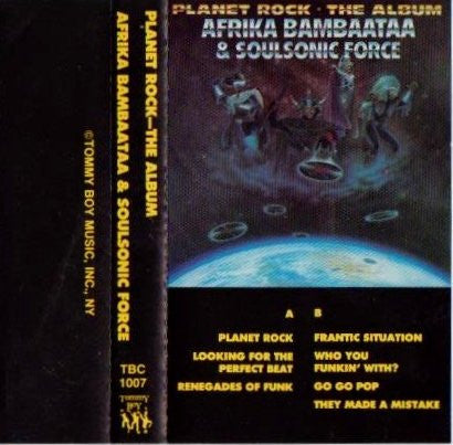 Afrika Bambaataa & Soulsonic Force : Planet Rock - The Album (Cass, Album)