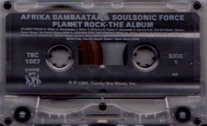 Afrika Bambaataa & Soulsonic Force : Planet Rock - The Album (Cass, Album)