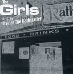 the album cover for The Girls - Live at the Rathskeller