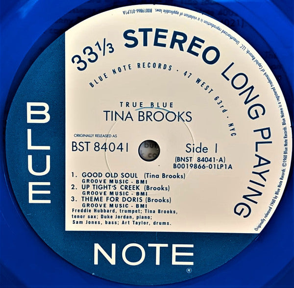 Tina Brooks : True Blue (LP, Album, Ltd, RE, Blu)