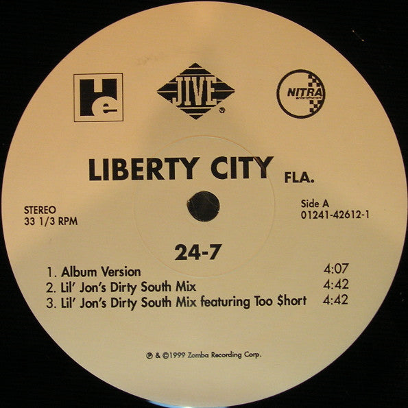Liberty City Fla.* : 24-7 (12")
