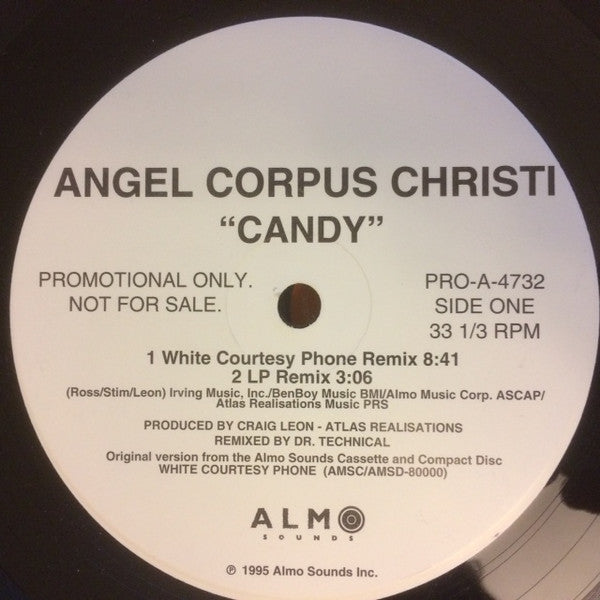 Angel Corpus Christi : Candy (12", Promo)