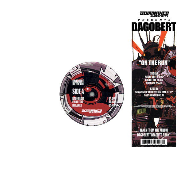 Dagobert : On The Run (12")