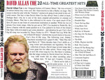 David Allan Coe : 20 All-Time Greatest Hits (CD, Comp)