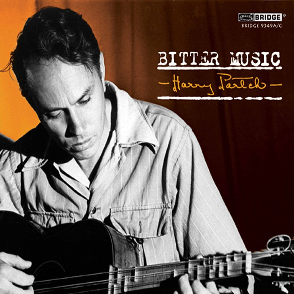 the album cover for Partch Ensemble - Harry Partch: Bitter Music