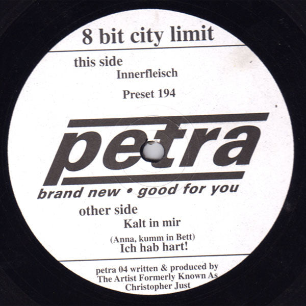 Christopher Just : 8 Bit City Limit (12")