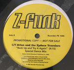 Lil' Brian And The Zydeco Travelers : H-Town Zydeco / Back Up And Try It Again - (Special "Just Do It Again" Dance Mix) (12", Single)