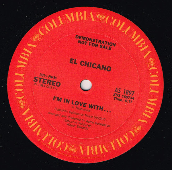 El Chicano : I'm In Love With... (12", Promo)