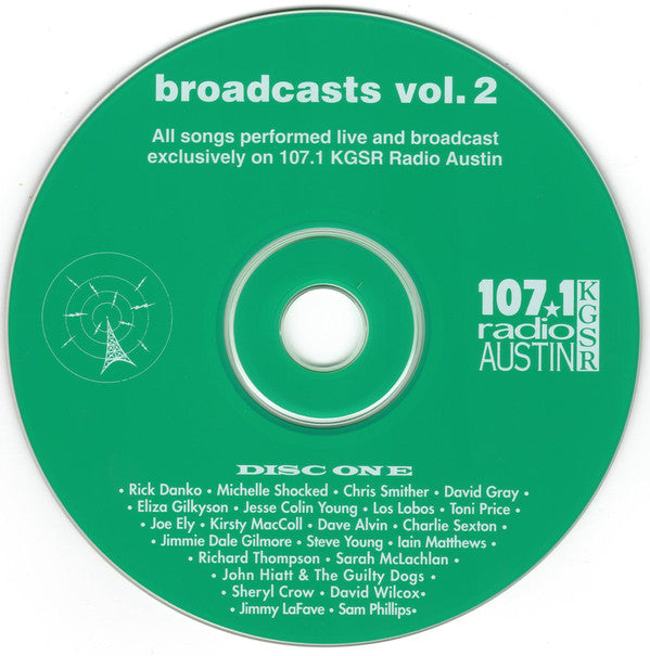Various : Broadcasts Vol. 2 (2xCD, Ltd, Transcription)