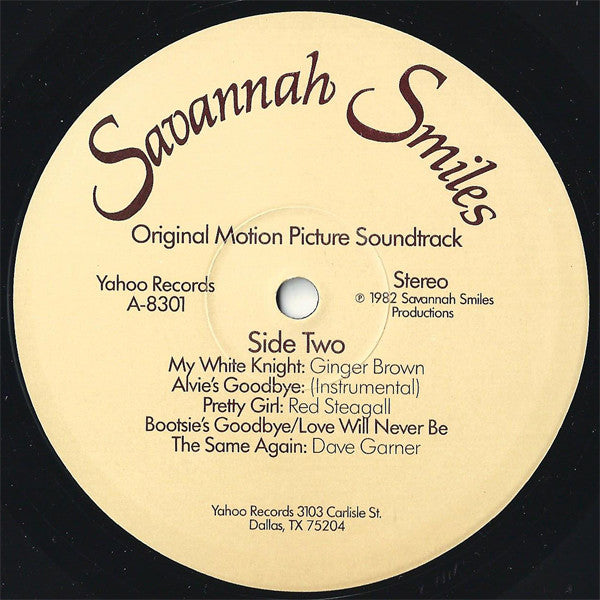 Various : Savannah Smiles (Original Motion Picture Soundtrack) (LP, Album)