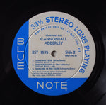 Cannonball Adderley, Miles Davis, Hank Jones, Sam Jones, Art Blakey : Somethin' Else (LP, Album)