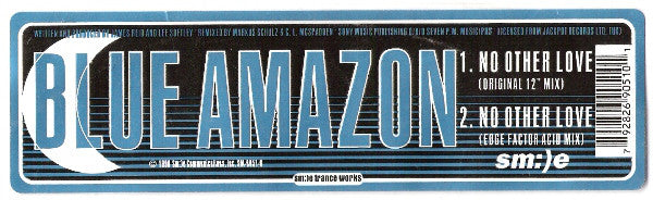 Blue Amazon : No Other Love (10", Blu)
