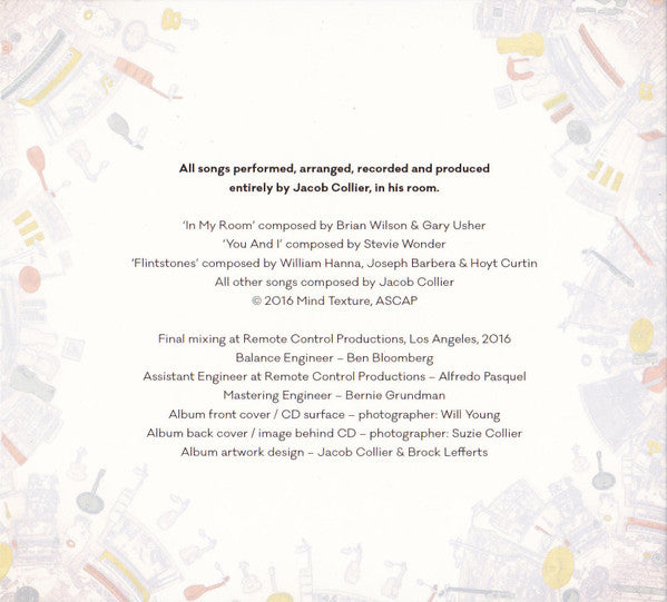 Jacob Collier : In My Room (CD, Album)