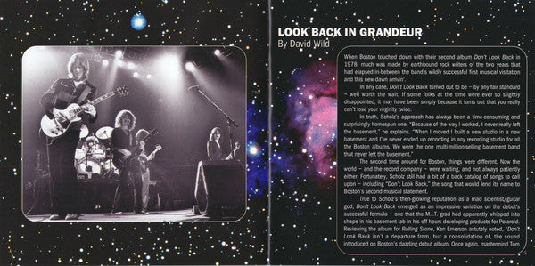 Boston : Don't Look Back (CD, Album, RE, RM, Blu)