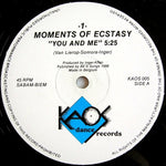 Moments Of Ecstasy : You And Me (12")