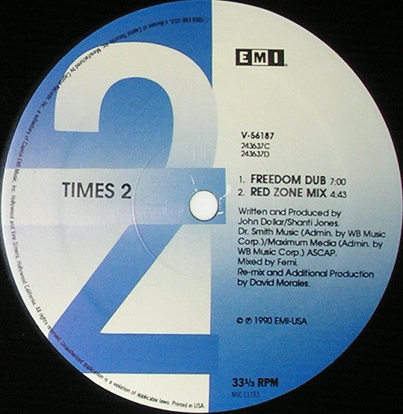 Times 2* : Set Me Free (12")