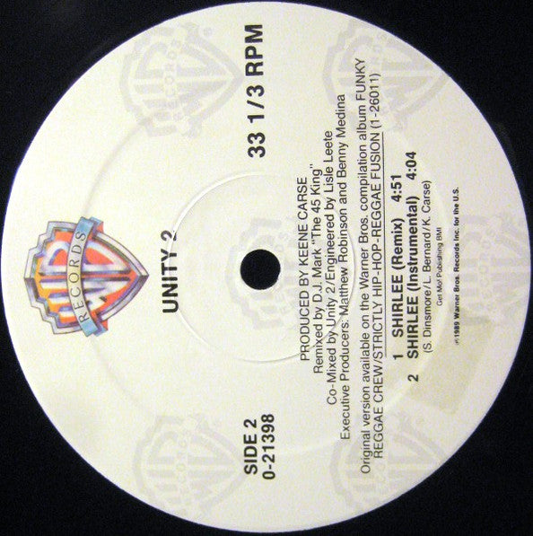 Unity 2 : Shirlee (12")