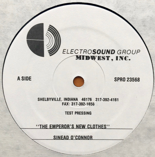 Sinead O'Connor* : The Emperor's New Clothes (12", Single, TP)