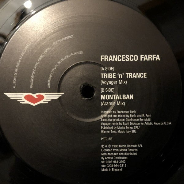 Francesco Farfa : Tribe 'n' Trance (12")