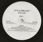 Miss Jane : It's A Fine Day (2x12")