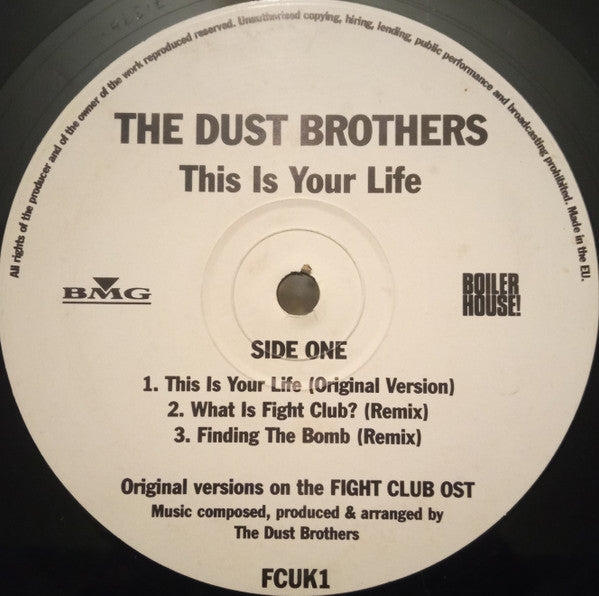 The Dust Brothers : This Is Your Life (12", Promo)