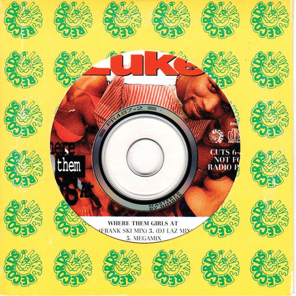 Luke : Where Them Girls At (CD, Maxi, Promo)