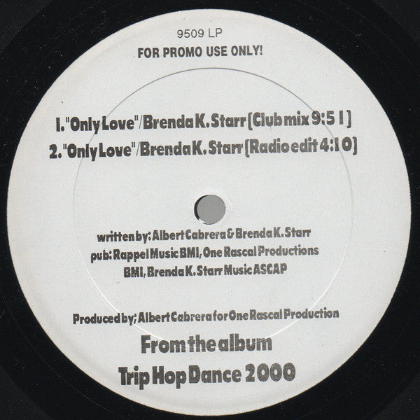 Sam Savon / Brenda K. Starr : Free / Only Love (12", Promo)