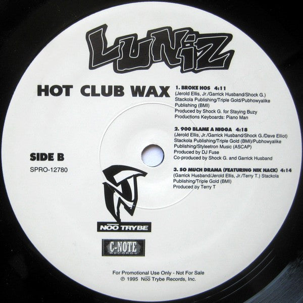 Luniz : Operation Stackola (12", Promo, Smplr)