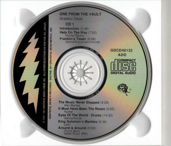 The Grateful Dead : One From The Vault (2xCD, Album, Dig)