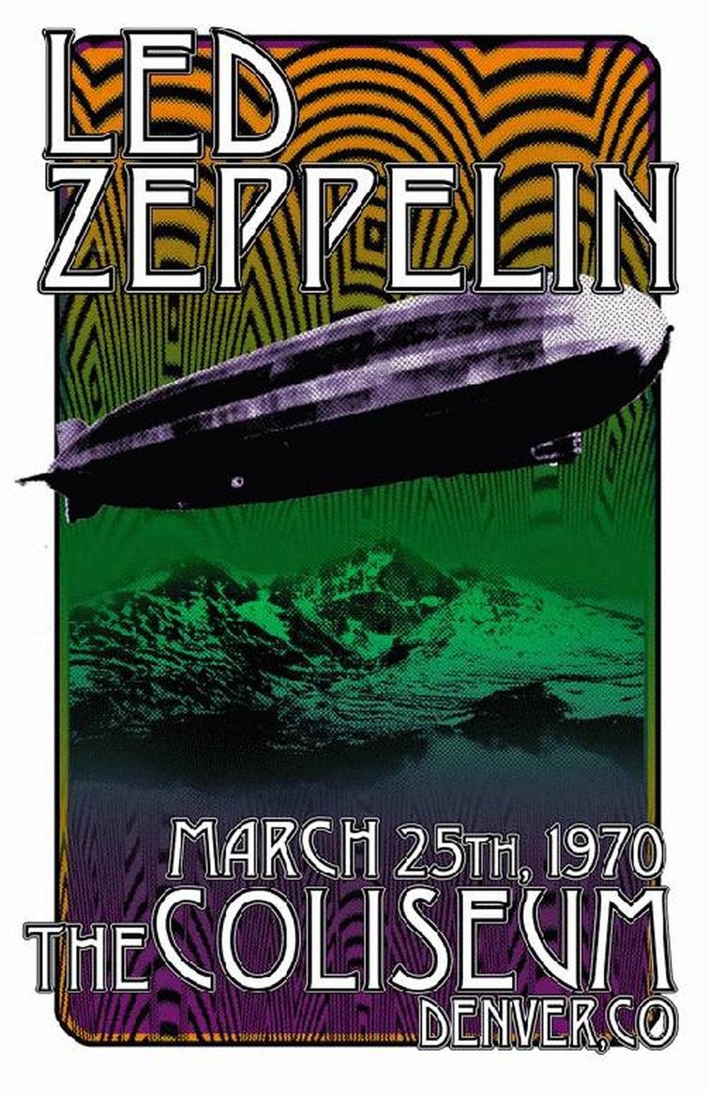 Led Zeppelin Denver 1970