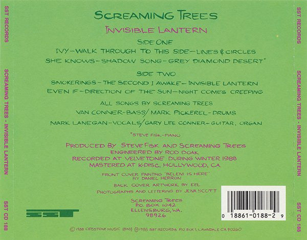 Screaming Trees : Invisible Lantern (CD, Album)